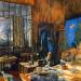 Edouard Vuillard in his Atelier